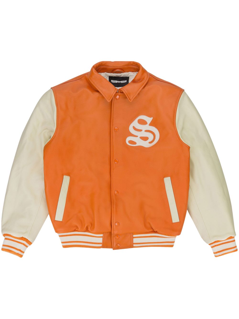 logo-patch varsity jacket