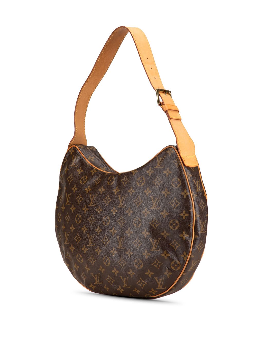 Louis Vuitton Pre-Owned 2003 Monogram Croissant GM hobo tas - Bruin