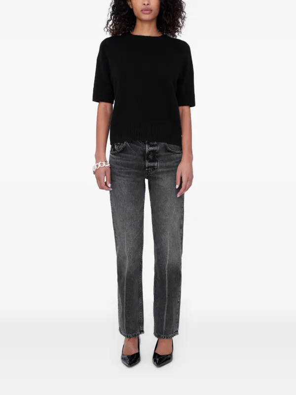 ANINE BING Jackson Sweater | Black | FARFETCH