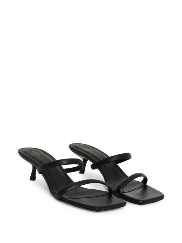 【関税込み】ANINE BING ブラック Hilda ミュール ANINE BING Hilda Mule Sandals - Black