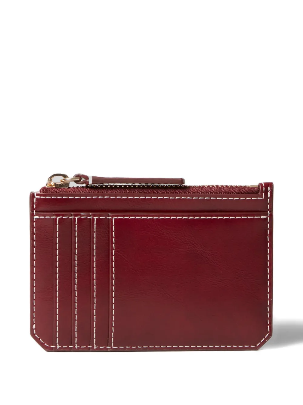 Claudie Pierlot Gold Heart cardholder - Rood