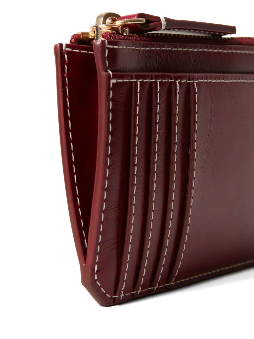 Claudie Pierlot Gold Heart pasjeshouder Rood
