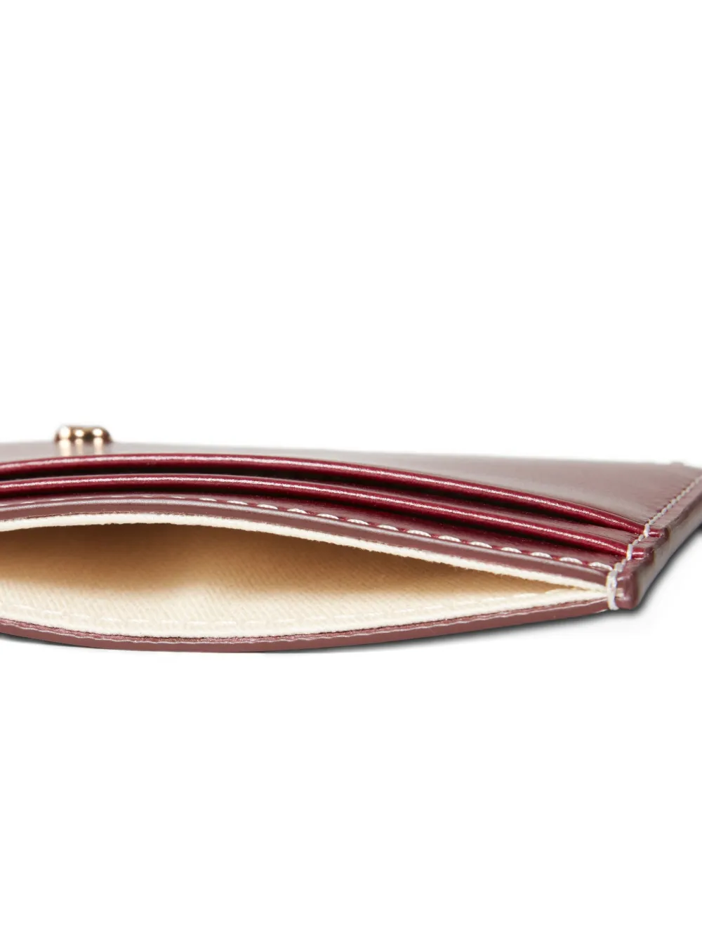 Claudie Pierlot Leren pasjeshouder Rood