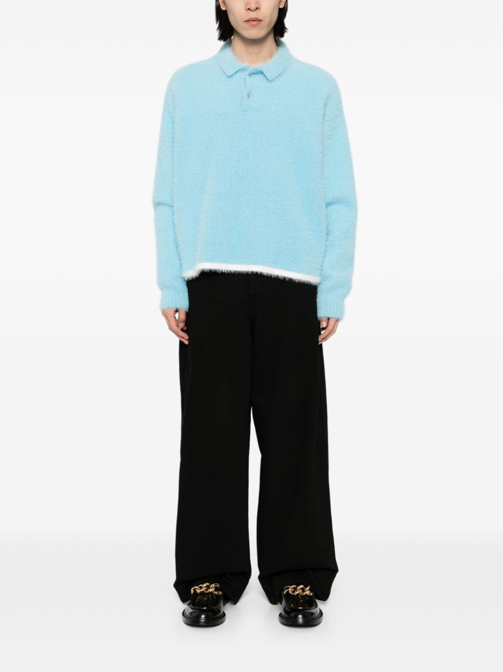 JW Anderson High waist broek - Zwart