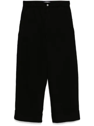 【関税込み】JW Anderson ブラック ハイウエスト ワイドパンツ JW Anderson ハイウエスト ワイドパンツ | ブラック | FARFETCH JP
