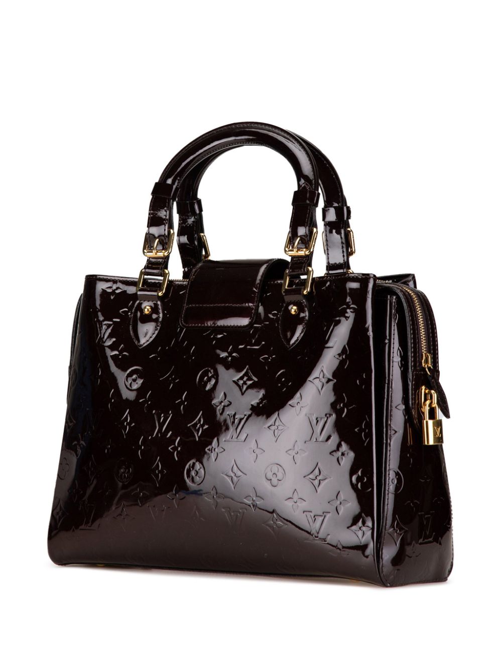 Louis Vuitton Pre-Owned 2012 Vernis Melrose Avenue handtas - Paars