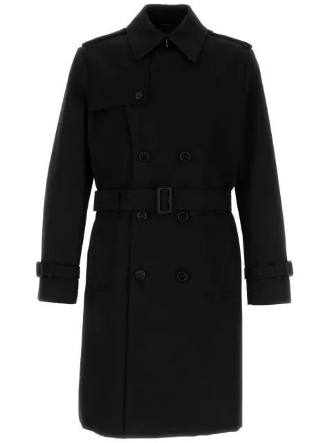 Burberry gabardine trench coat