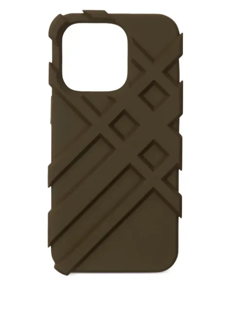 Burberry funda para iPhone 16 Pro