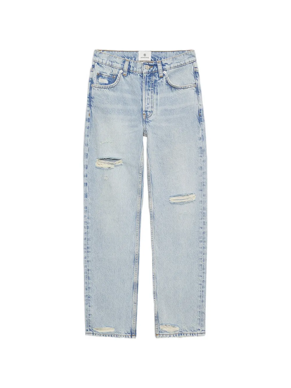 ANINE BING Jeans im Distressed-Look - Blau