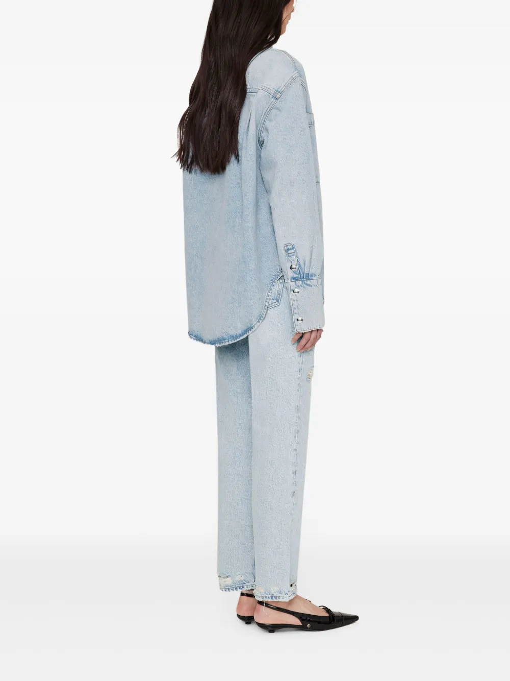 ANINE BING Dante blouse Blauw