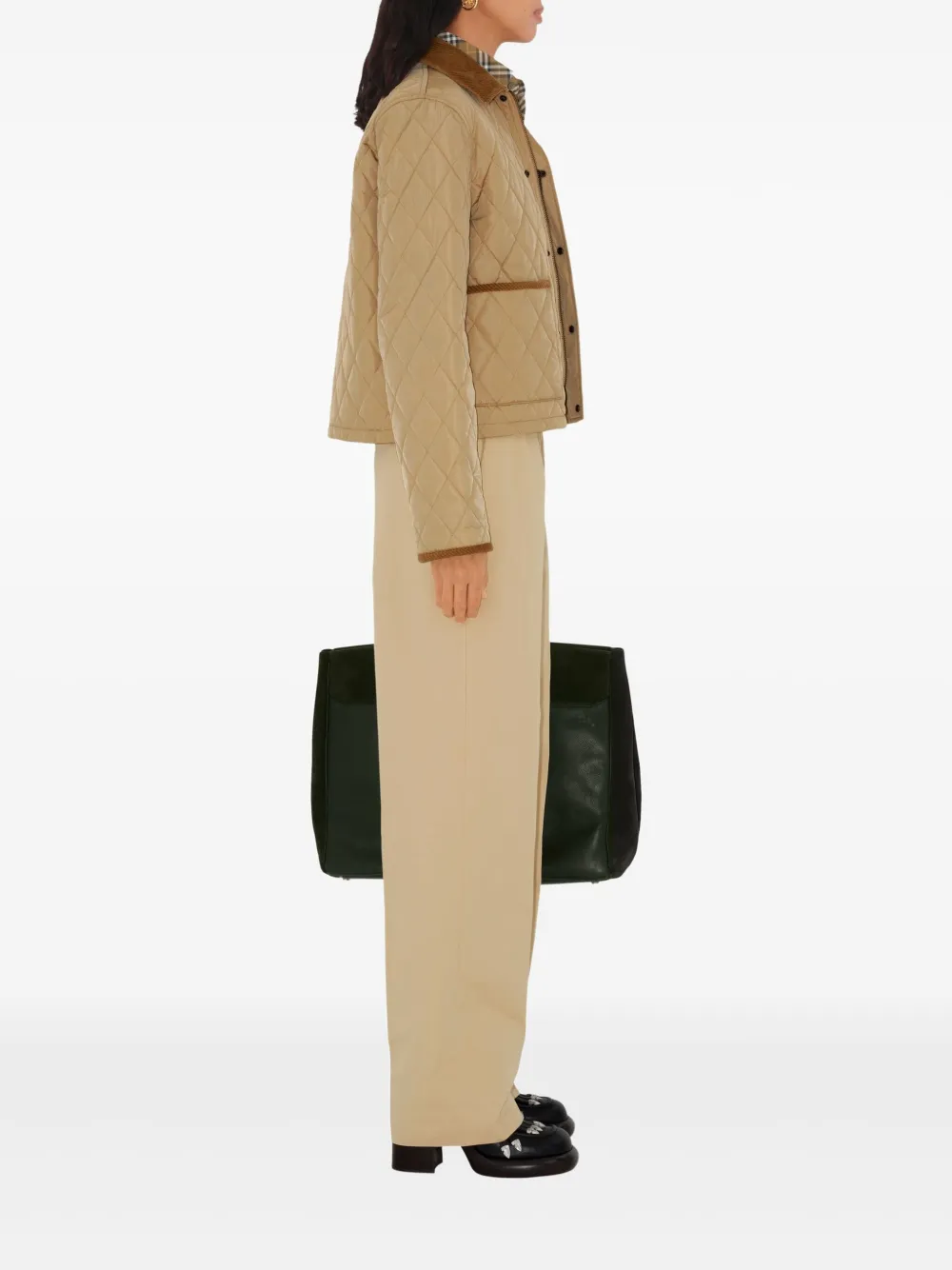 Burberry Katoenen broek Beige
