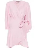 Maje wrap mini dress - Pink
