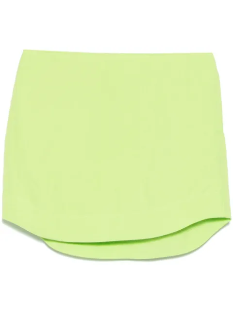 JW Anderson curved hem mini skirt