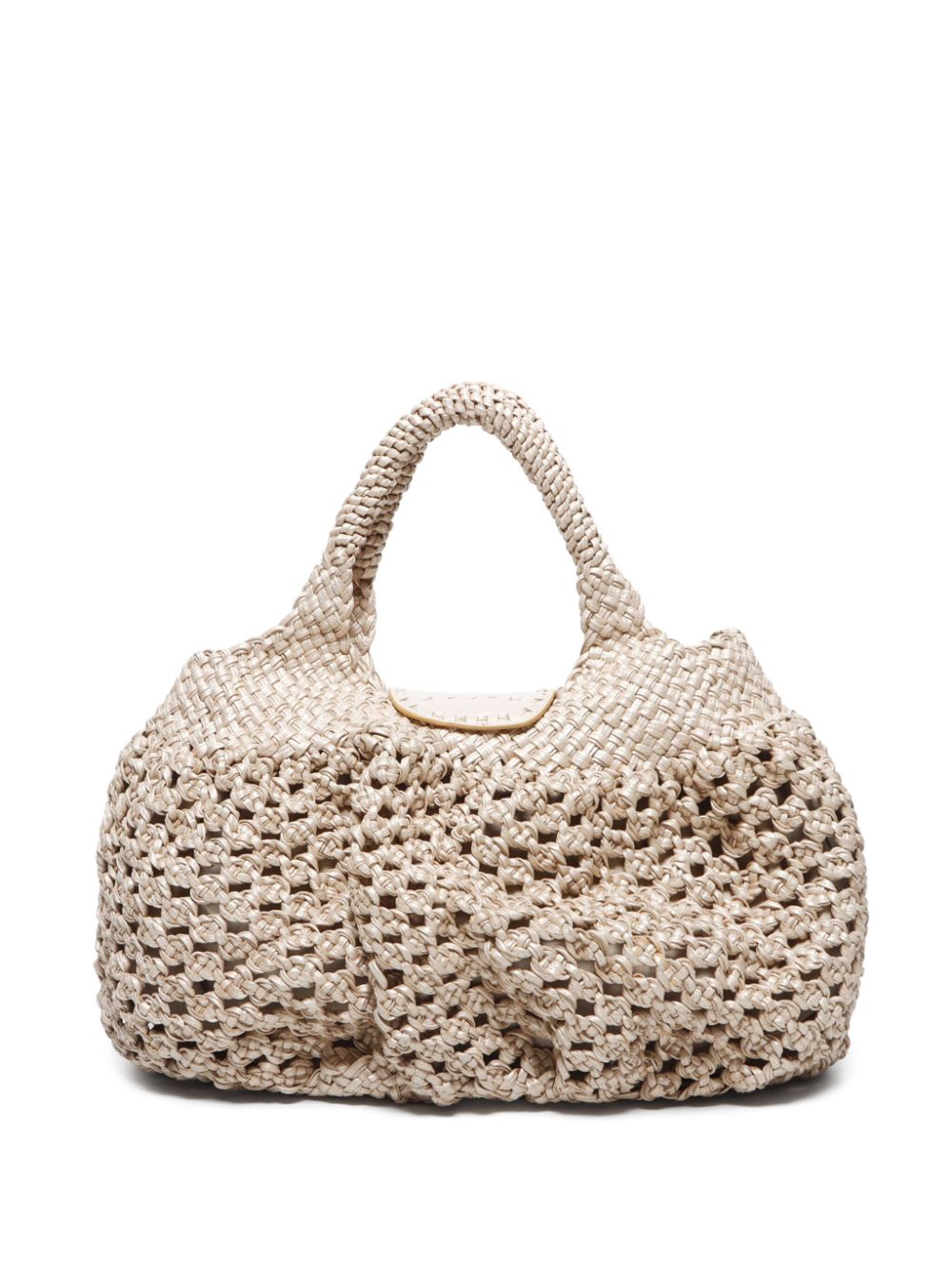 Ferragamo Pre-Owned 2000s raffia handbag - Beige