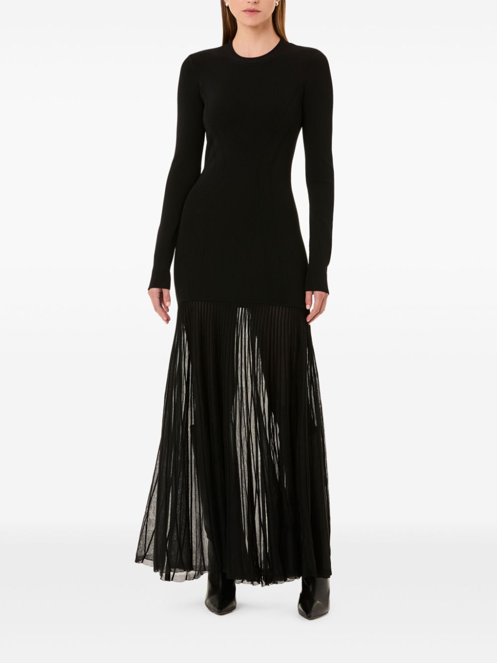 Nicholas Paz maxi dress - Zwart