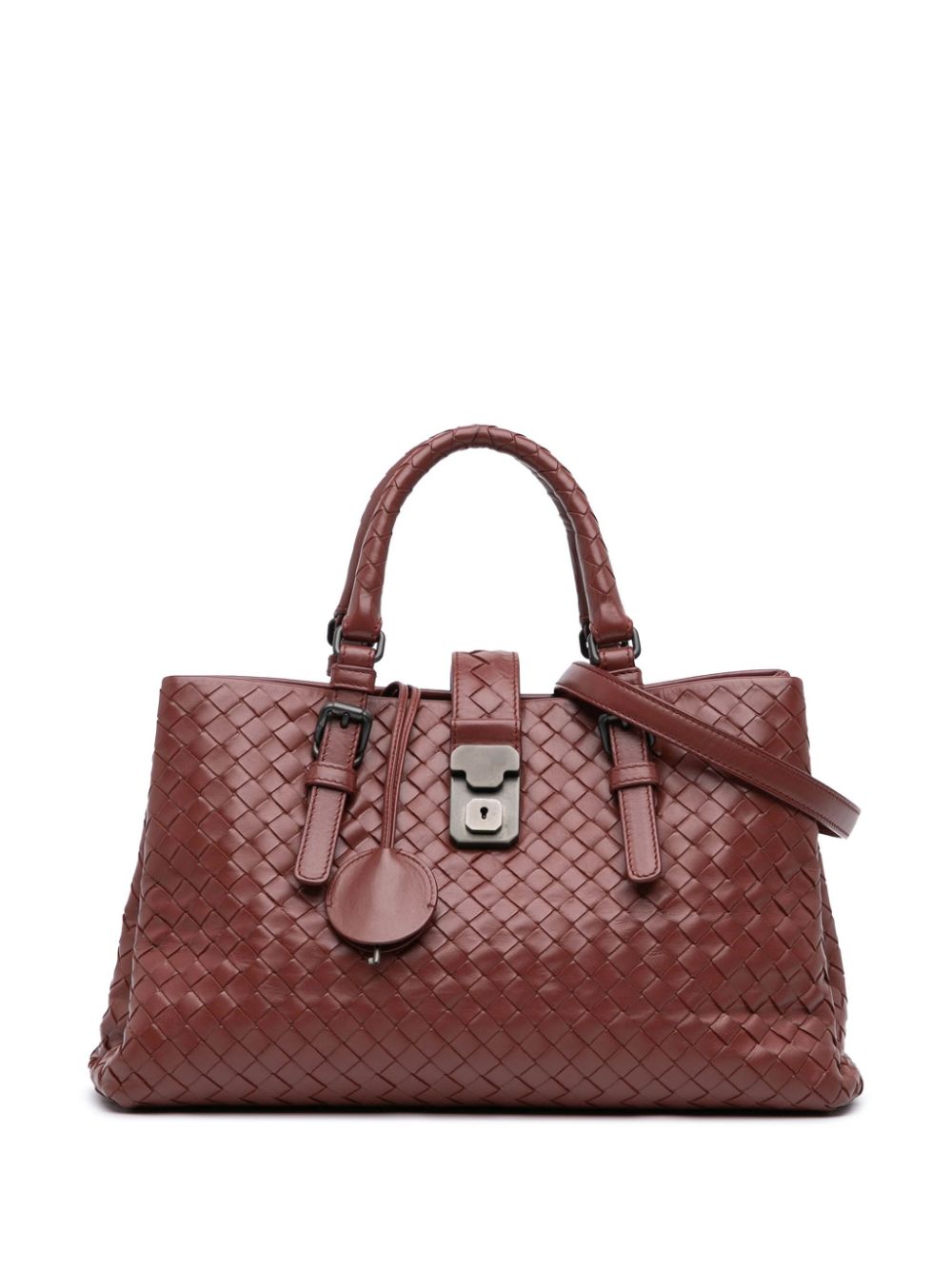 2012-2024 Small Intrecciato Roma satchel