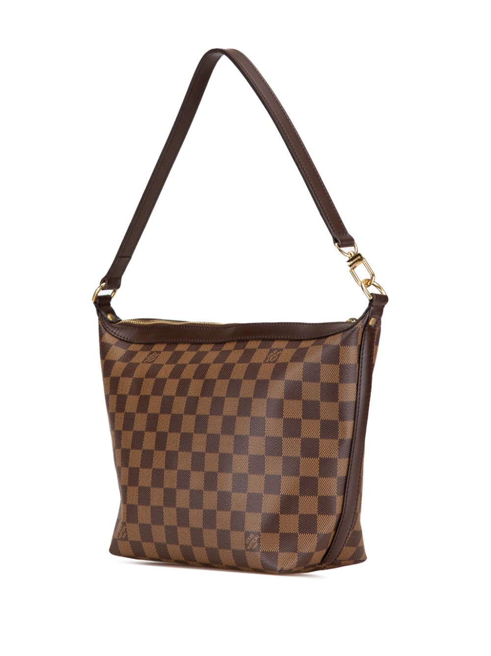 Louis Vuitton Pre-Owned 2005 Damier Ebene Illovo MM schoudertas - Bruin