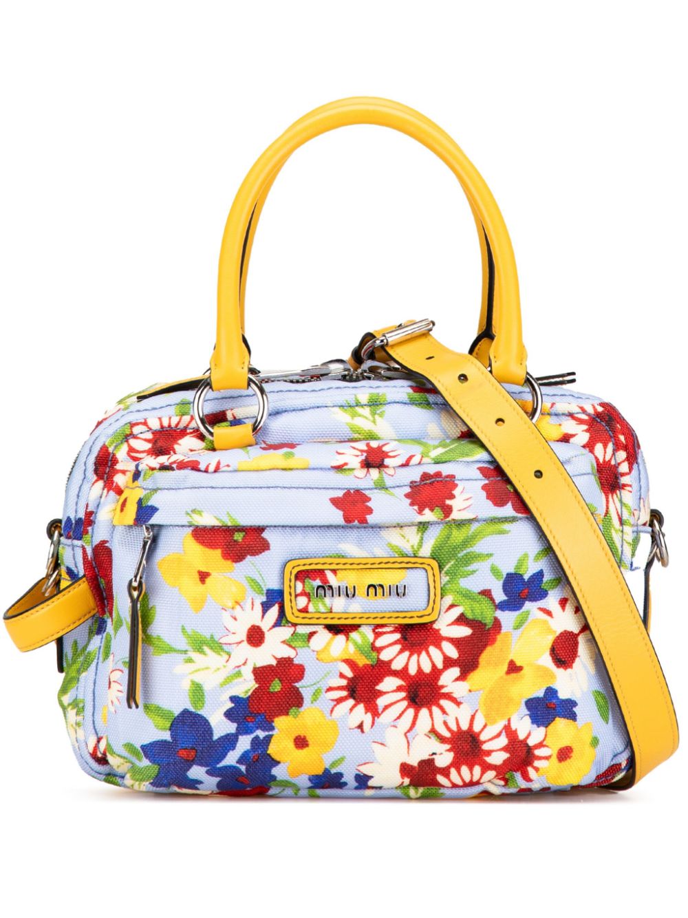 2010-2024 Floral Canvas satchel