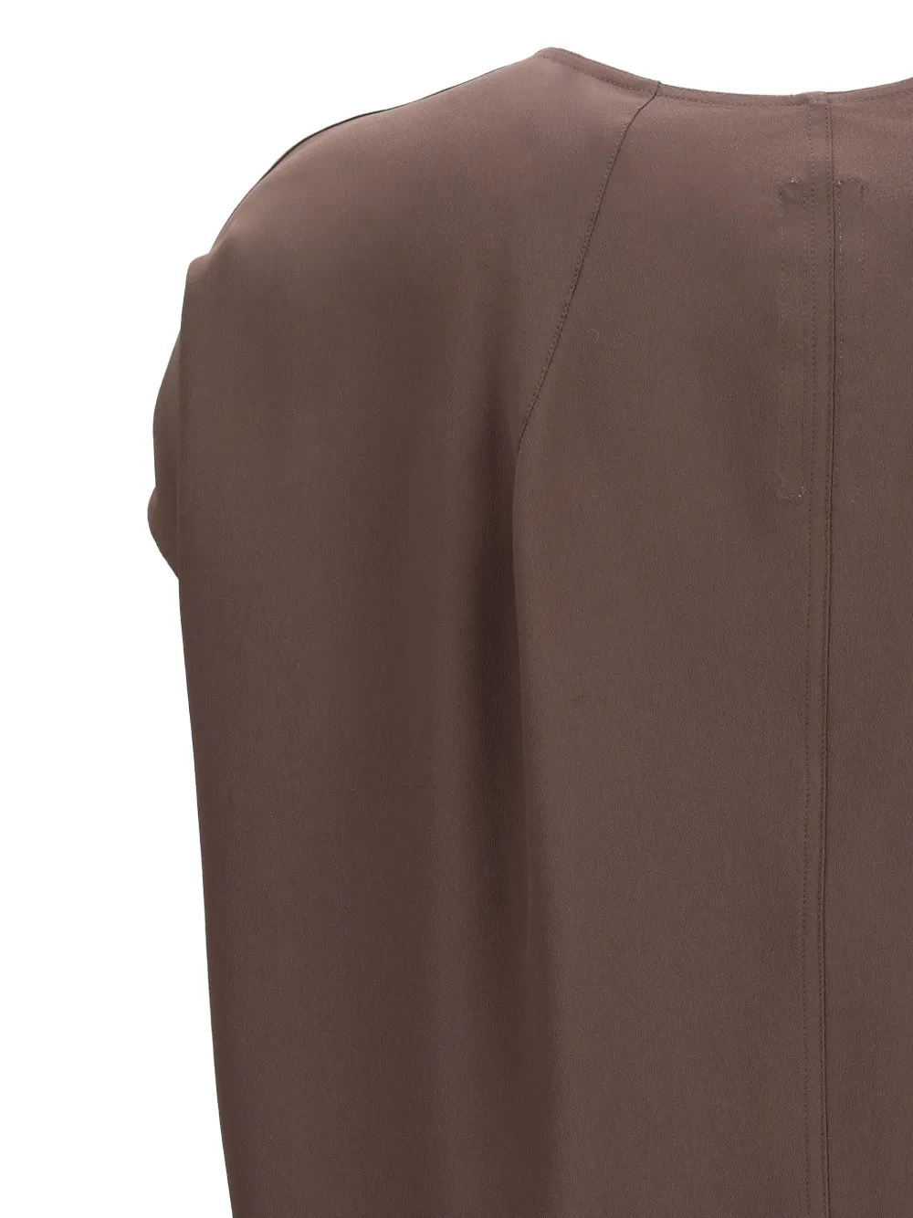 Rick Owens Top van zijdemix Bruin