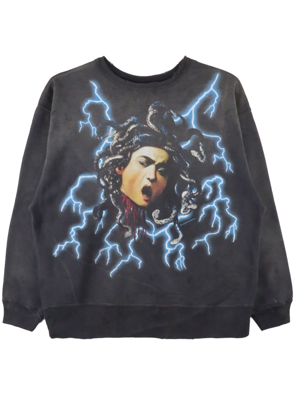 SAINT MXXXXXX Medusa sweater - Black