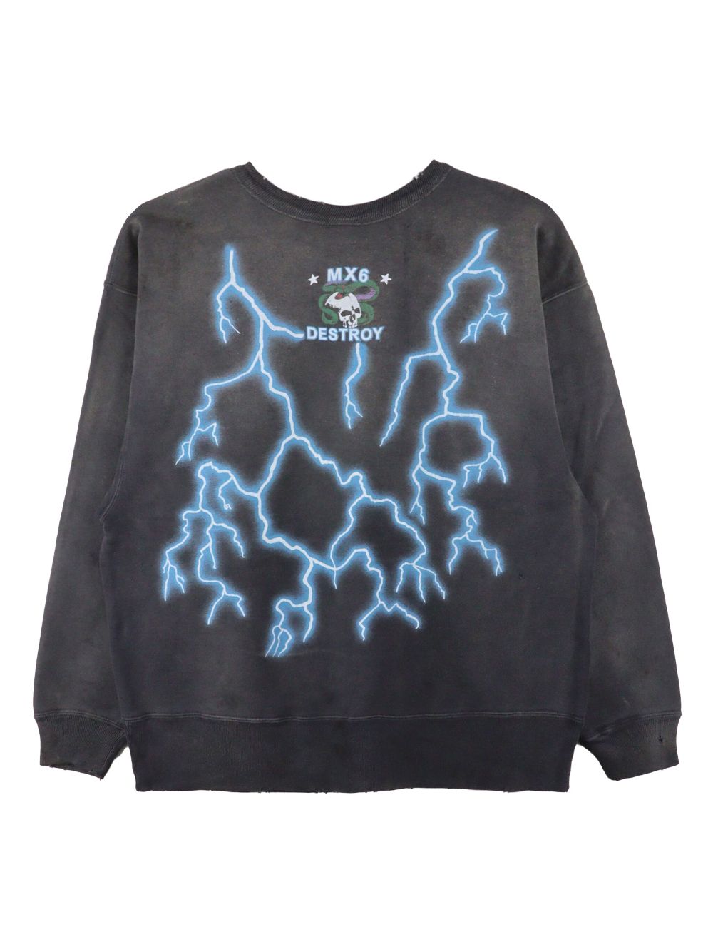 SAINT MXXXXXX Medusa sweater - Zwart