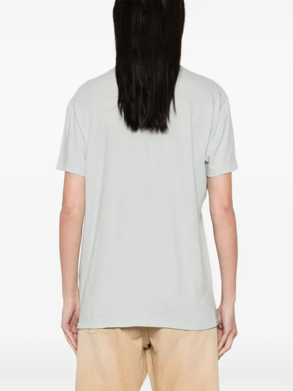 【関税込み】R13 ブラック 'Whatever' Boy Tシャツ R13 | Whatever Boy Cotton Cashmere T-shirt | Women | Lane