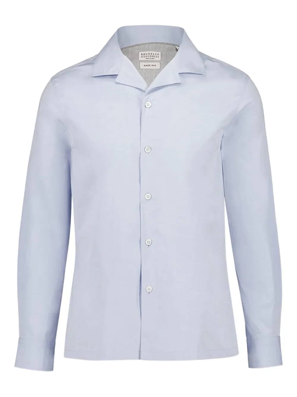Brunello Cucinelli Katoenen overhemd Blauw