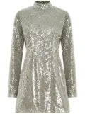 Nicholas Daphne mini dress - Silver