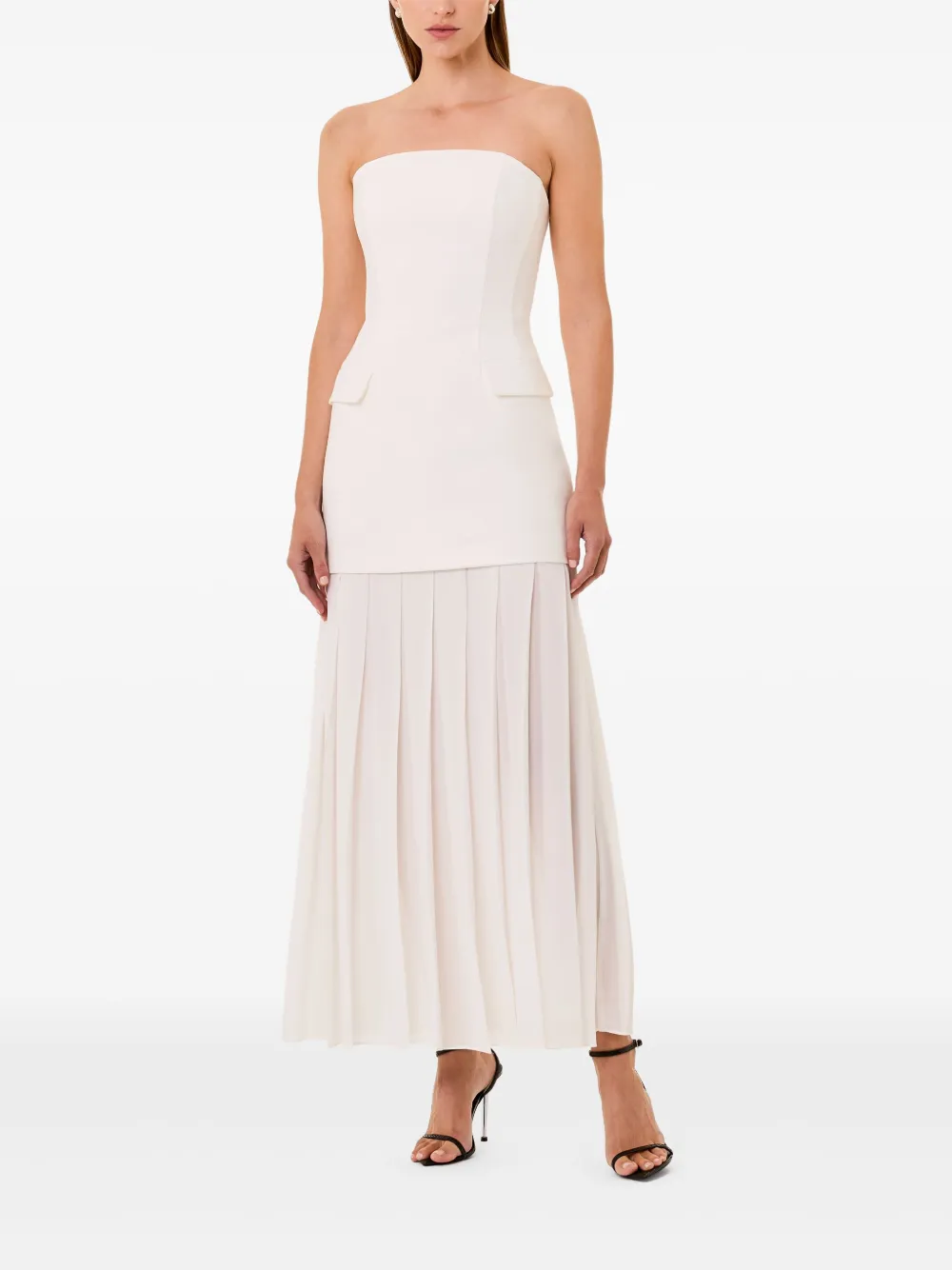 Nicholas Rhonda maxi dress - Wit