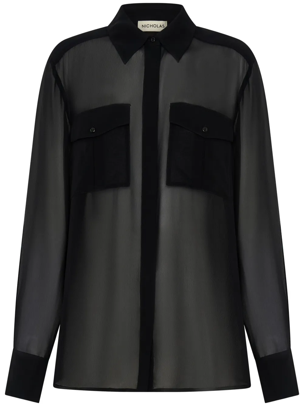 Nicholas camisa Chloe | negro | Image 1