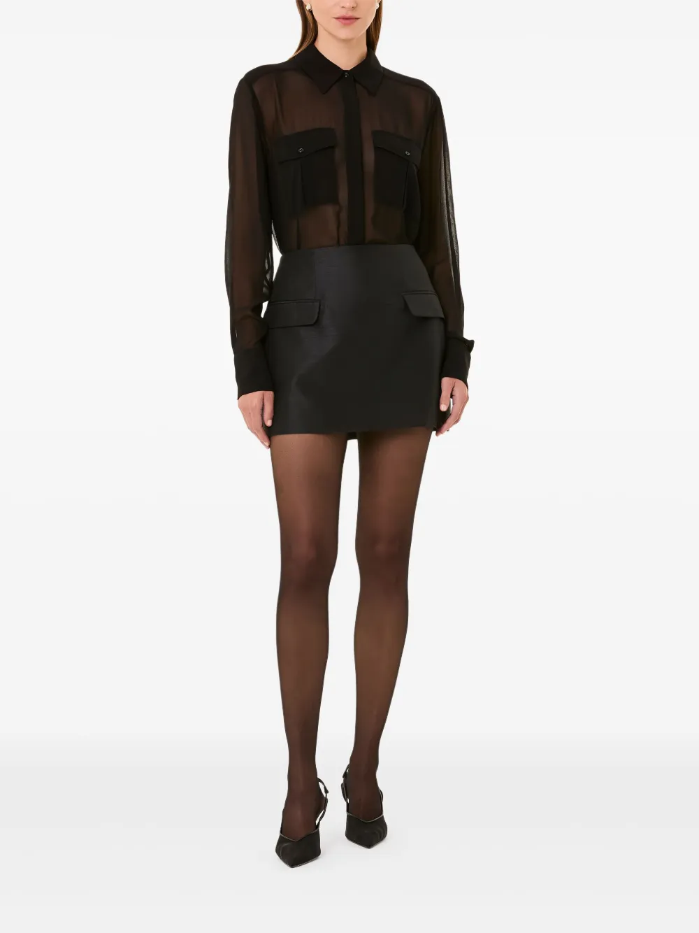 Nicholas Chloe blouse - Zwart