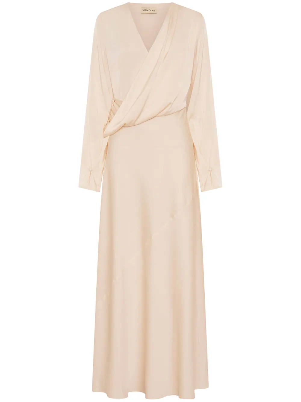 Nicholas Yuri maxi dress - Nude