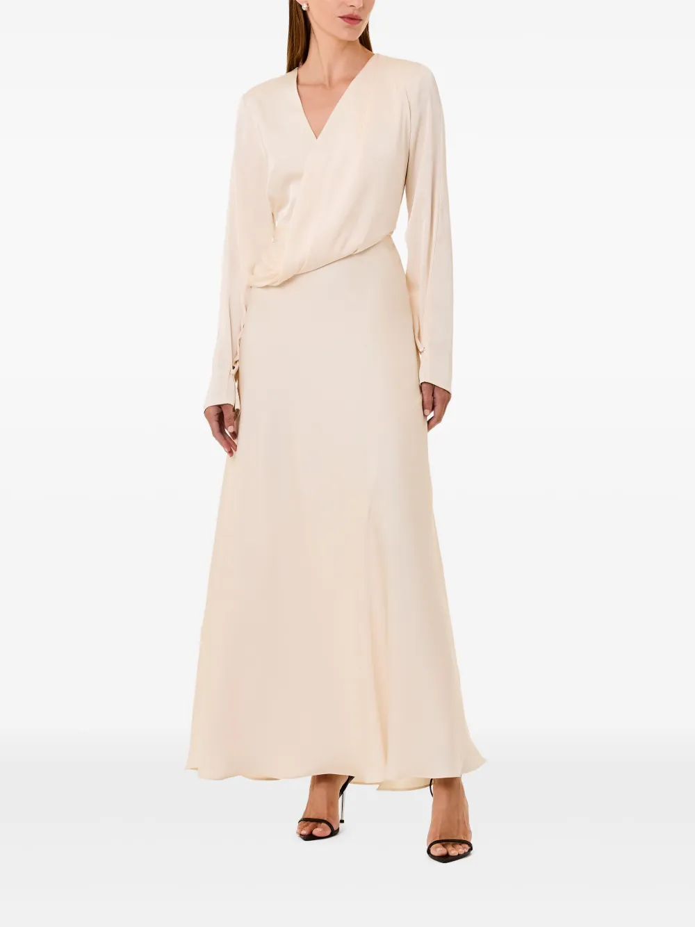 Nicholas Yuri maxi dress - Beige