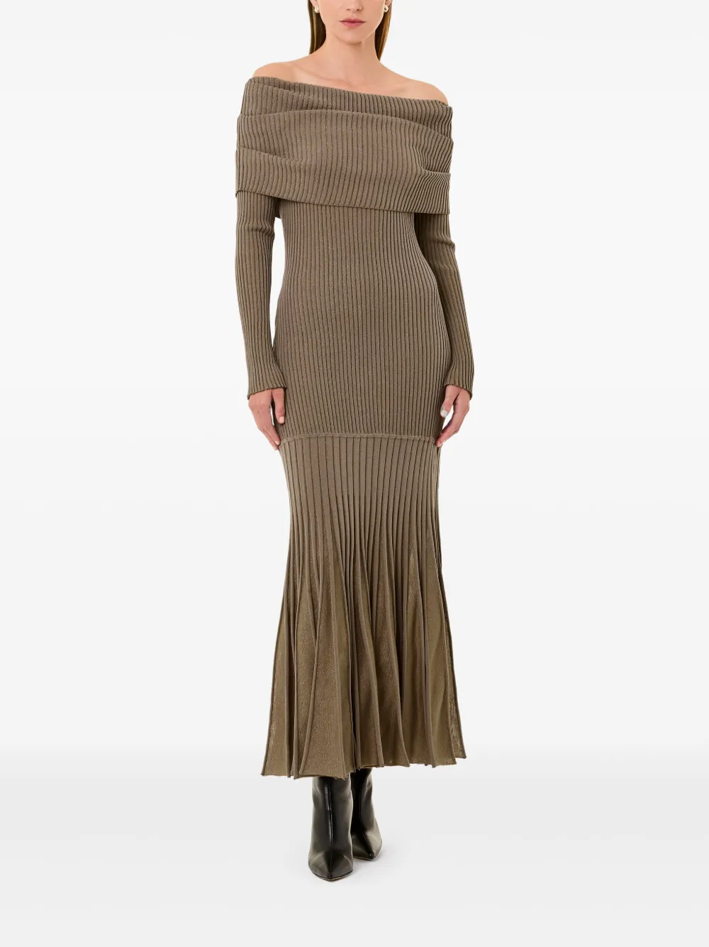 Nicholas Maxine maxi-dress - Bruin