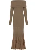 Nicholas Maxine maxi dress - Brown
