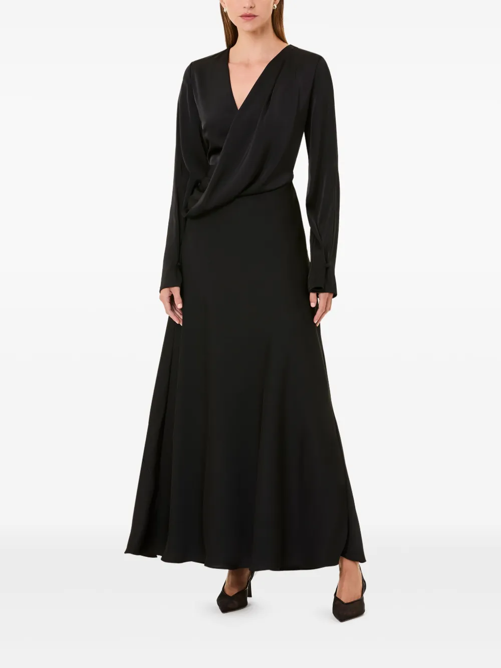 Nicholas Yuri maxi dress - Zwart
