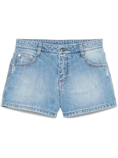 Ermanno Scervino shorts de mezclilla