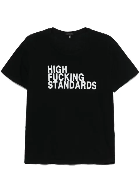 R13 "High F Standards Boy" T-shirt