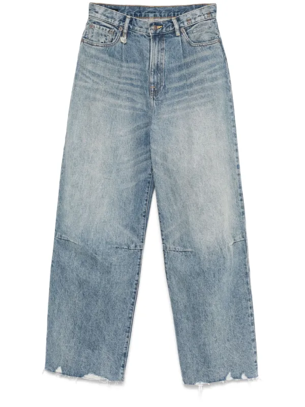 デニム・ジーパン R13 Wayne Wide-Leg Jeans R13 Wayne wide-leg Jeans | Blue | FARFETCH