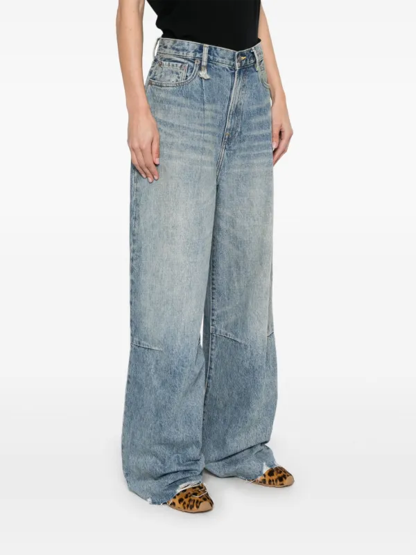 デニム・ジーパン R13 Wayne Wide-Leg Jeans R13 Wayne wide-leg Jeans | Blue | FARFETCH