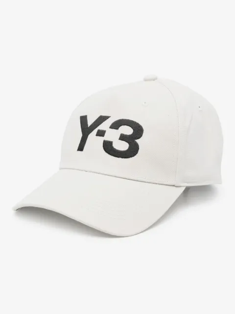Y-3 로고 자수 캡 모자
