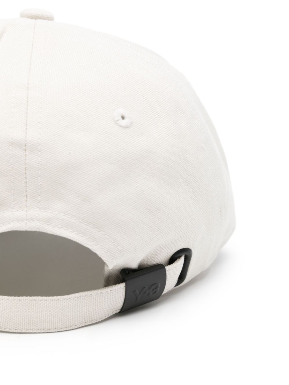 Y-3 logo-embroidered cap - Beige