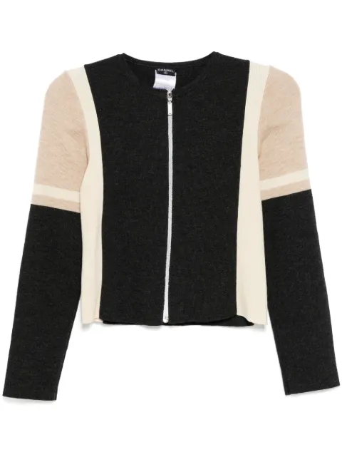 CHANEL Pre-Owned 2000 color-block top