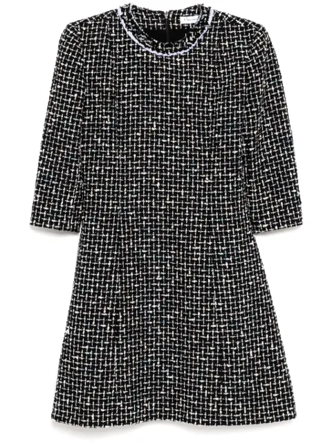 Christian Dior Pre-Owned vestido de tweed 2010-2023
