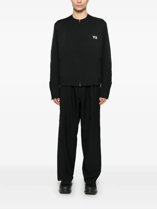 Y-3 ロゴ ジャケット | ブラック | FARFETCH JP
