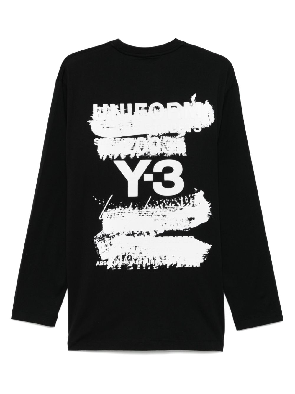 Y-3 U GFX T-shirt - Zwart