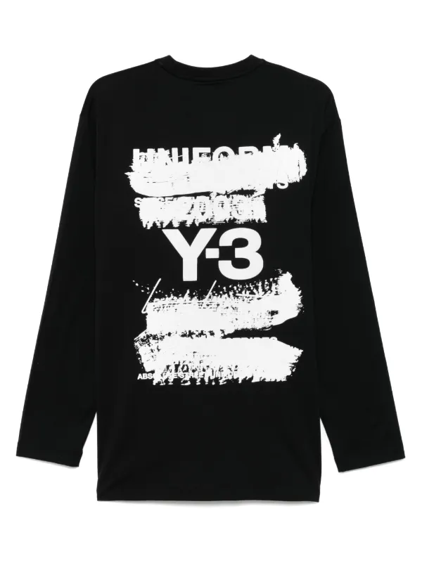 Y-3 U GFX T-shirt | Black | FARFETCH