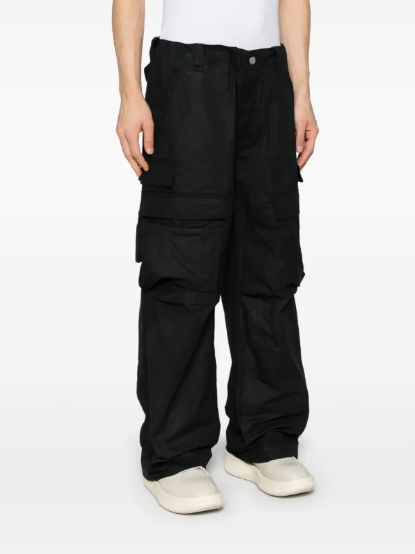 【miiiyu】Lig. wide cargo pants ブラック Purple Brand wide-leg Cargo Pants | Black | FARFETCH ZA