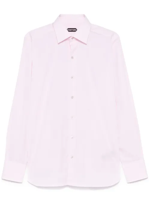 TOM FORD chemise en coton - Rose - TOM FORD - Modalova