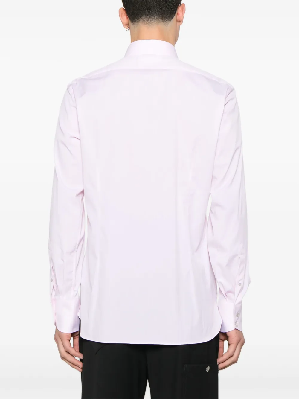 TOM FORD Katoenen overhemd Roze